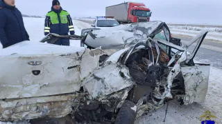 Смертельное ДТП на трассе «Казань — Буинск — Ульяновск»: «Ладу» разорвало в клочья