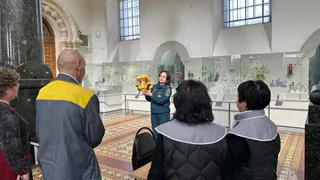 Во Владимирской области сотрудники МЧС провели противопожарный инструктаж