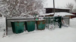 В Красной Горбатке не было доступа к контейнерным площадкам