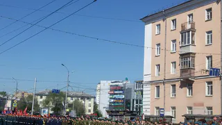 В Рязани на площади Победы начался парад Победы