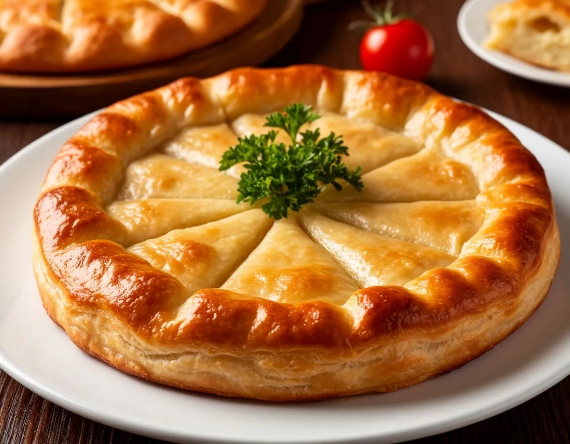 Пеку воздушный осетинский пирог на кефире за 10 минут - просто тает во рту