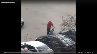 «Суровое воспитание»: рязанец ударил собственного ребёнка на улице