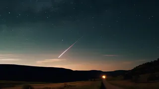 Вскоре жители Владимирской области смогут увидеть метеорный дождь Лириды