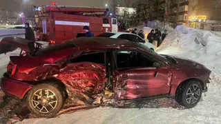 На перекрестке в Коми в ДТП с двумя Audi пострадали водитель и пассажир