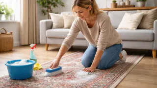 Ковры и дорожки уже не модно: американцы стелят на пол более эффектный материал - он у них всегда чистый, хотя дома ходят в уличной обуви