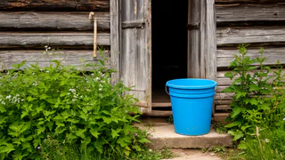 Почему в деревнях ставят ведро с водой у порога. Когда узнал - сам начал делать также