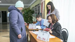 В Нижнекамске началось голосование на выборах президента России