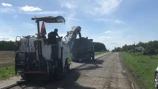 В двух районах Рязанской области продолжается капитальный ремонт дорог