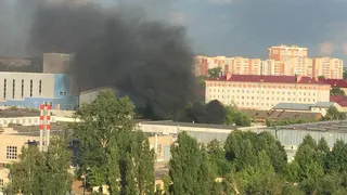 В рязанском десантном училище произошел пожар - информация от очевидцев