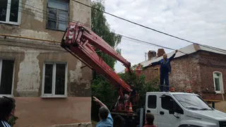 Во Владимире начали разбор аварийного здания на улице Летне-Перевозинской