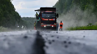 Глава Коми лично проверил ход ремонта ключевой автодороги Сыктывкар – Кудымкар