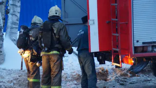 Под Рязанью сгорел жилой дом