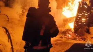 В Буинском районе на пожаре погиб 62‑летний мужчина