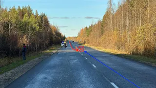 На трассе в Коми легковушка врезалась в КамАЗ на встречной полосе