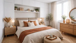 Маленькая спальня выглядит просторной не из-за ремонта и не из-за цвета стен – дизайнеры объяснили, в чём настоящий секрет
