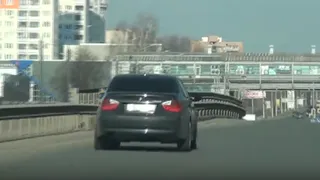 Наглухо тонирован, еще и нарушил ПДД: в Рязани поймали водителя БМВ