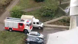 Очевидцы: В загоревшейся квартире на Крупской был ребенок