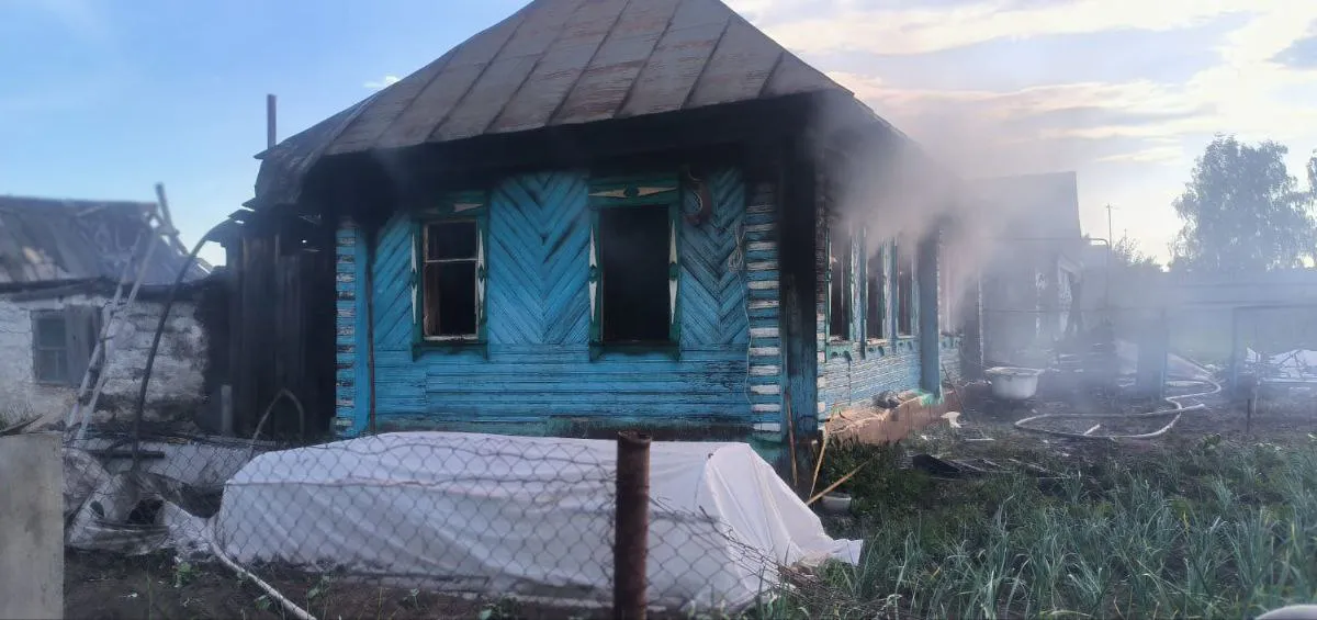 В Никольском районе при пожаре погиб 62-летний мужчина