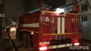 В Касимовском районе загорелся жилой дом