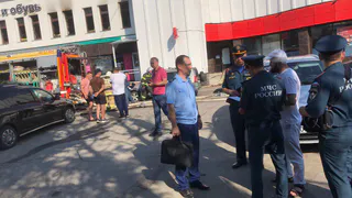 В Чебоксарах началась проверка по факту пожара в магазине рядом с железнодорожным вокзалом