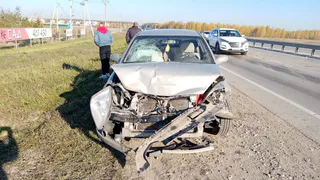 В Рязанском районе столкнулись две легковушки: трое детей получили травмы