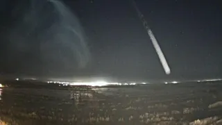 В небе над Рязанью заметили пролёт ракеты «Союз» с эффектом космической медузы