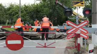 В Нижнекамске ограничено движение на переезде к станции «Соболеково»