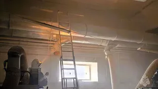 В Новочебоксарске произошло возгорание на фабрике по производству дверей