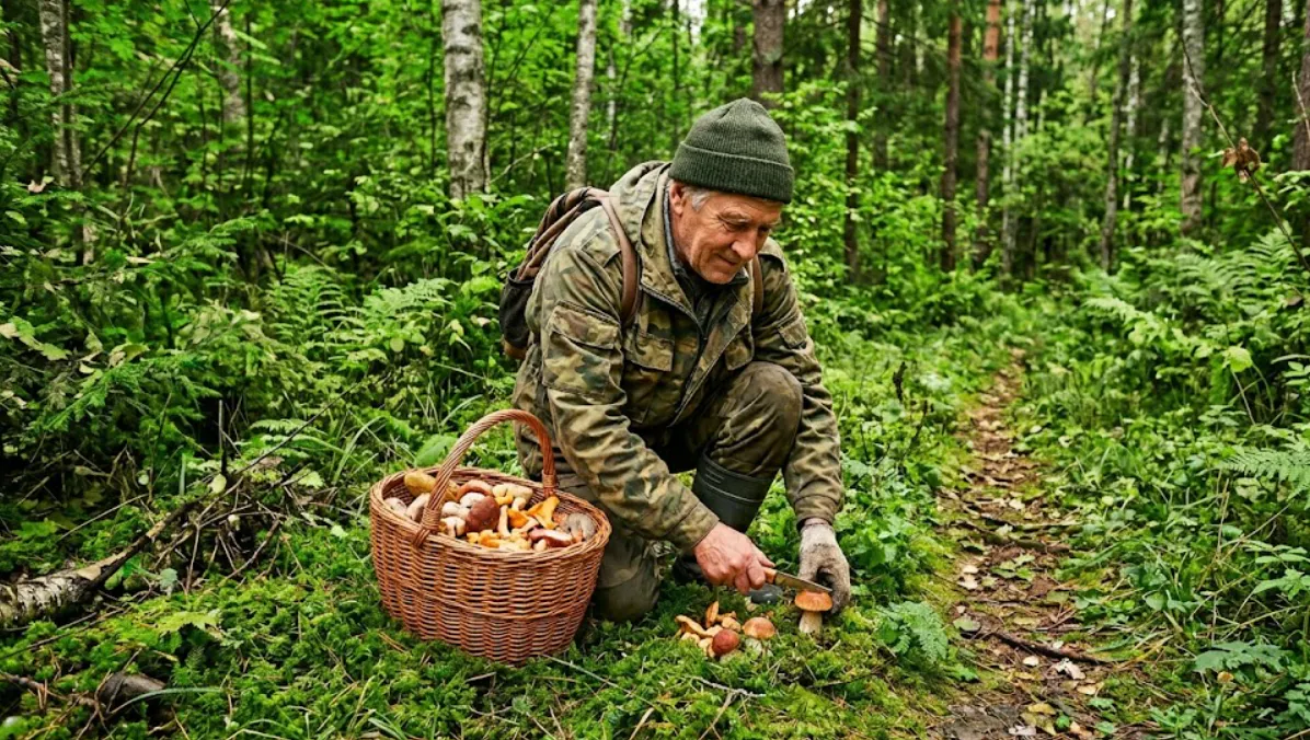 "Не ходи в тот лес, только потеряешь время": лесник научил находить лес, где грибы можно собирать "багажниками"