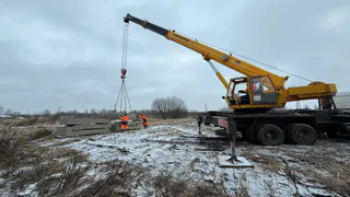 От Юрьев-Польской трассы до Мосино начали строить новую дорогу длиной почти 4 километра
