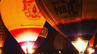 «Небо России-2018» завершилось свечением аэростатов. Как это было