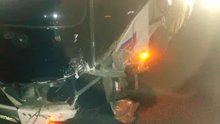 В Шиловском районе Audi врезалась в автобус