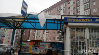 Рязанские остановки: грязь, лужи, оторванные крыши – фотоподборка