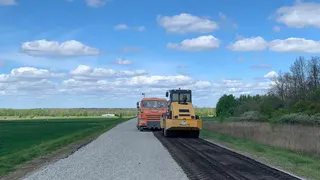 В Пензе на Западной Поляне начали ремонтировать улицу Попова