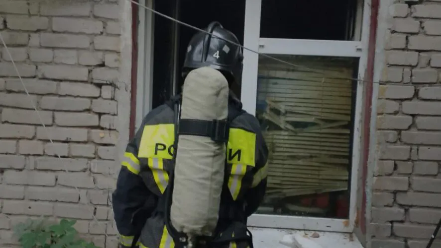 В Татарстане на пепелище нашли тело 48-летнего мужчины