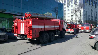 В ТЦ "Виктория Плаза" хулиганы нажали кнопку пожарной тревоги