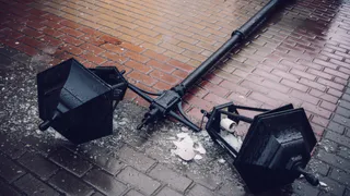 В рязанском парке темно и опасно