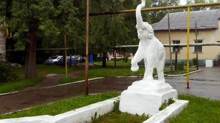 В посёлок Шлаковый Рязани не намерены возвращать скульптуру слоника