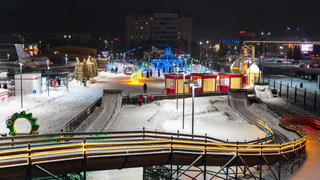 Усинск подарит детям бесплатные катания на горках в новогодние каникулы