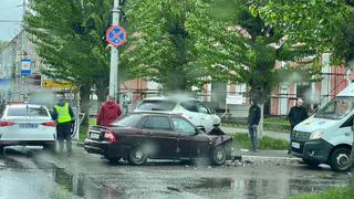 Из-за ДТП на улице Циолковского в Рязани 17 мая образовалась пробка