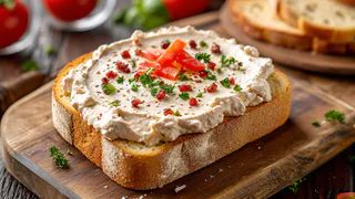 Сытная намазка на хлеб: получается такой вкусной, что у домашних только за ушами пищит