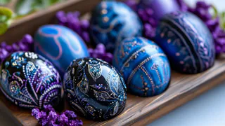 Нашла способ как приготовить модные космические яйца: получается быстро и просто: мочу руки, кладу салфетку, а на ладошку яйцо