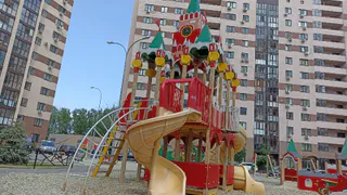 Новая детская площадка открылась в Рязани