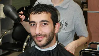 Рязанские футболисты сменили имидж перед матчем с московскими гостями