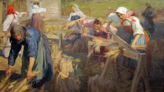 В Рогнедино, после длительного простоя, открылся льнозавод