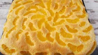 Мандариновый пирог для настроения
