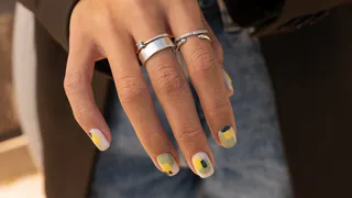 Весенняя геометрия - самый привлекательный дизайн ногтей на апрель 2024