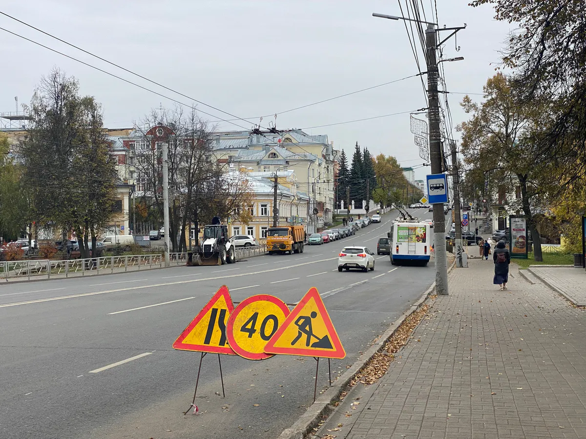 В Казани из-за проведения строительных работ будут введены на нескольких участках дорог