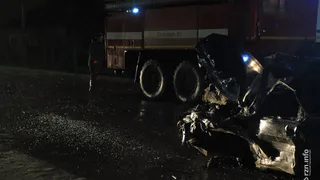 Очевидец ДТП под Реткино: водительское место "четырнадцатой" всмятку