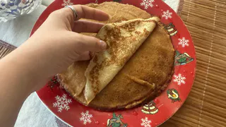 Такие вкусные и красивые блинчики на Масленицу вы ещё не готовили - делюсь рецептом 